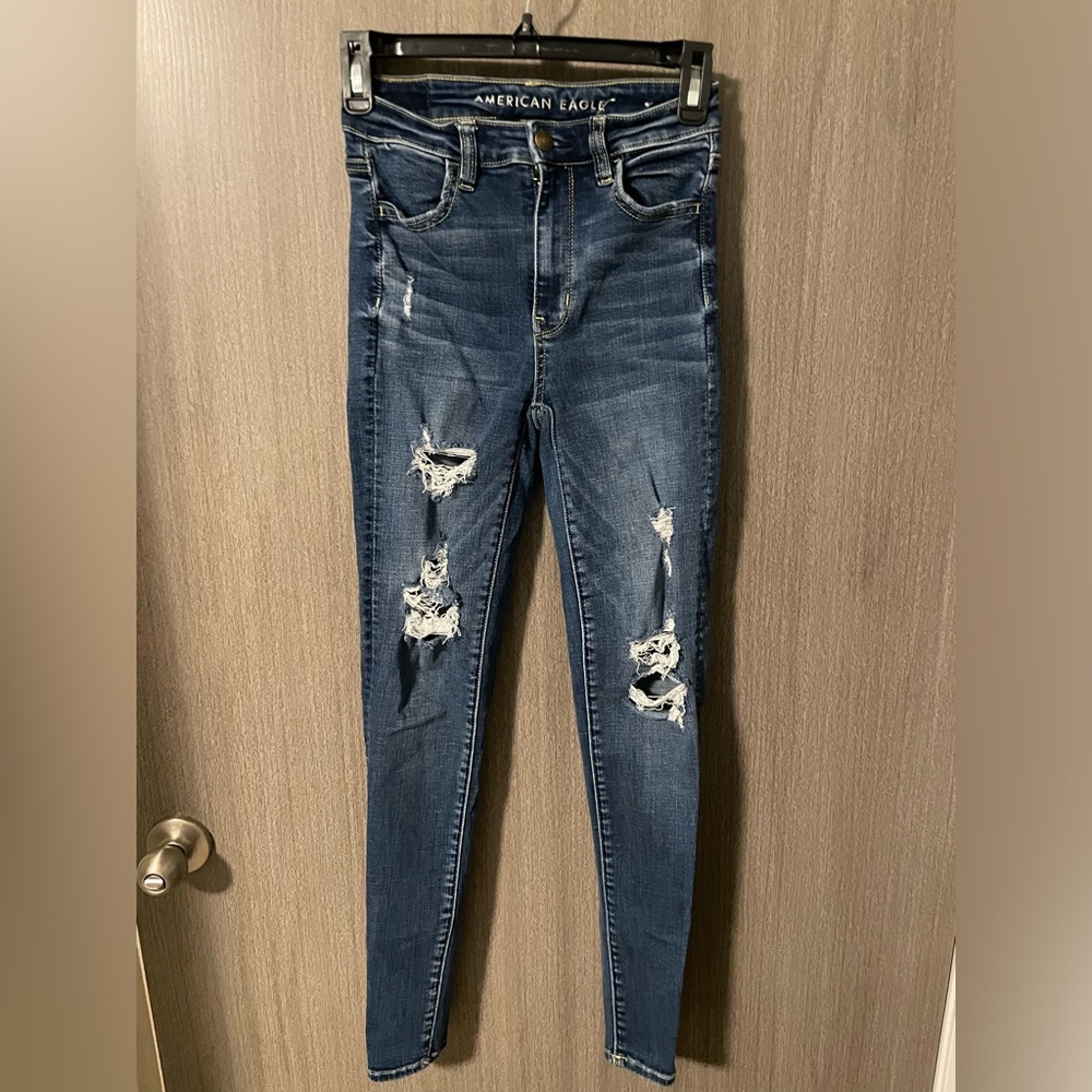 American Eagle Super Hi-Rise Jeggings